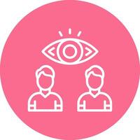 Supervision Isometric Web Graphic Illustration vector
