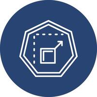 Scalable Thin Line Graphic Shape vector