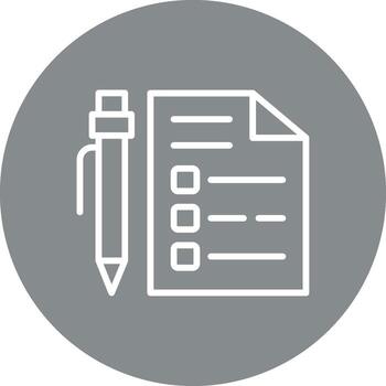 Quiz Muted UI Tone Element vector