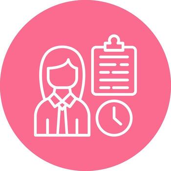 Time to study Web Style UI Graphic vector