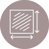 Lenght Gradient Themed UI Symbol vector