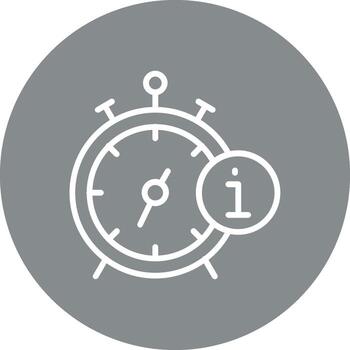 reloj agudo afilado ui visual vector