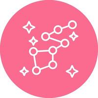 Constellation Soft Pastel Color Graphic vector