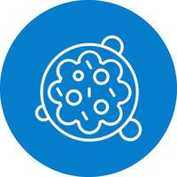 Cancer Cell 3D Rendered Design Symbol vector
