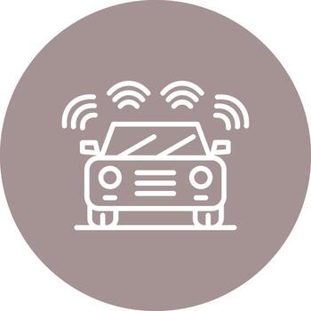 sensor monocromo contorno línea gráfico vector