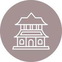 Temple Modular Based Form vector