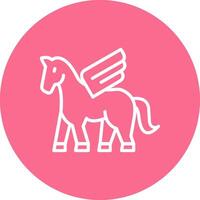 Pegasus App Based UI Graphic vector