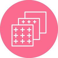 Layers Hand Drawn Sketch Symbol vector