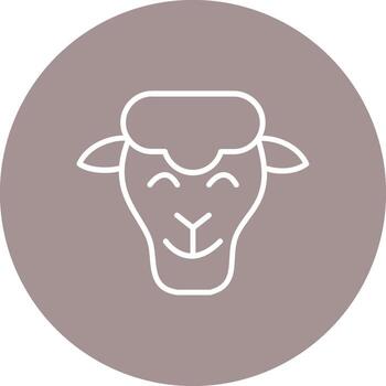 Sheep Responsive App Design Shape vector
