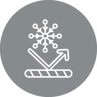 Snow Proof Gradient Style UI Element vector