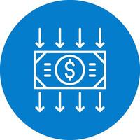 Money Iconic Linear Graphic Form vector