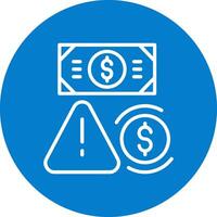 Financial Risk Smooth Mobile App Visual vector