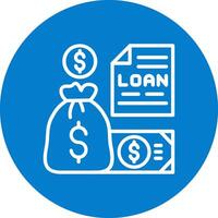 Loan Responsive App Design Shape vector