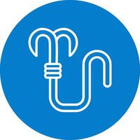 Grappling Hook Clean Minimal UI Concept vector