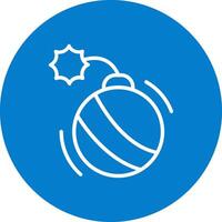 Bomb Gradient Style UI Element vector