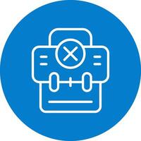 Unemployment Minimal UI Art Object vector