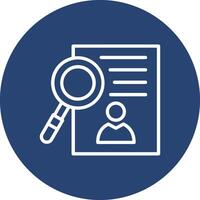 Recruitment Technology Styled Design Form vector