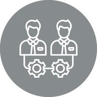 Human Resources Smooth Mobile App Visual vector