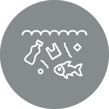 Ocean 3D User Interface Shape vector