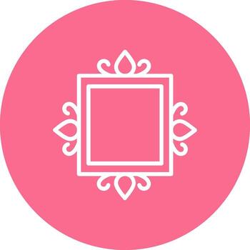 Frame Handcrafted Interface Design Symbol vector