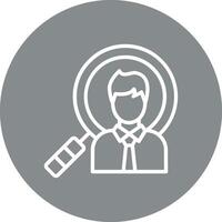 Hiring Flat UI Design Piece vector
