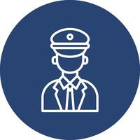 Captain Sharp Edged UI Visual vector