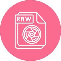 RAW Modern Digital Tech Element vector