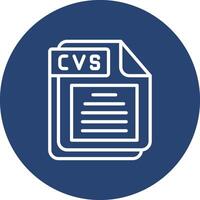 CVS Dark Mode UI Symbol vector