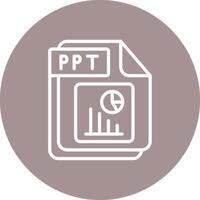 PPT Geometric Mobile App Mark vector