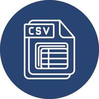 CSV Shadowed Flat UI Design vector
