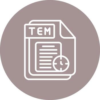 tmp código establecido ui símbolo vector