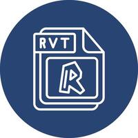 RVT Solid Color Fill Symbol vector