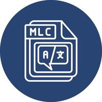 MLC Outlined UI Concept Piece vector