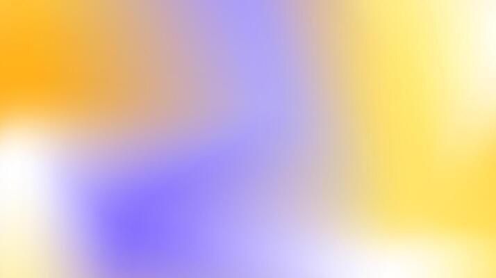 Colorful gradient background. Yellow, purple, orange wallpaper. Pastel blurred surface. Soft spring color texture. Abstract