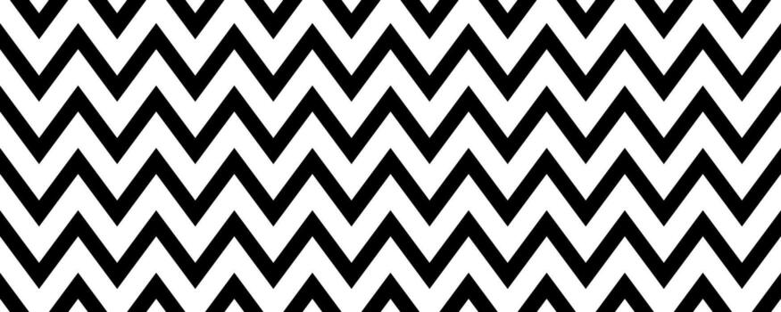 Chevron seamless pattern. Black and white herringbone background. Repeating zigzag texture with diagonal lines. Vecto vector