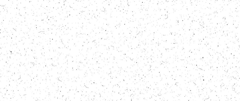 Black speckles seamless background. Dusty noise film texture. Old grunge particles, scratches, fibers, flecks repeating wallpaper. Vintage rough dirty overlay. Gritty sand specks effect