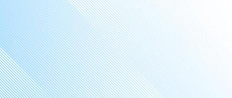 Abstract thin diagonal lines background. Blue slanted parallel stripes wallpaper. Geometric tech texture for banner, poster, presentation, brochure, print, flyer, card, cover, booklet vector