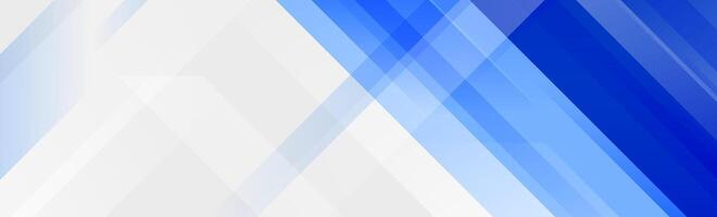 Blue and white diagonal line footer design. Abstract horizontal sport background. Wide triangle banner template for presentation, footer, header, poster. Gradient geometric shape wallpaper. vector
