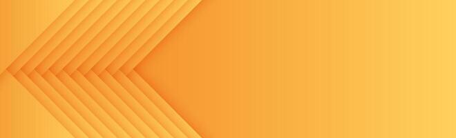 Orange diagonal gradient lines footer background. Abstract weave stripes arrow wallpaper. Wide geometric universal header. Tech backdrop for flyer, poster, banner, brochure, booklet, footer vector