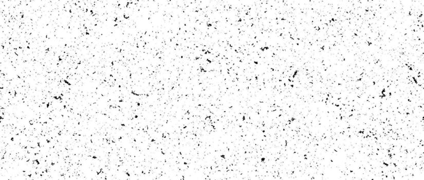 Black and white mottled seamless pattern. Small grunge sprinkles, particles, dots and spots texture. Noise grain repeating background. Overlay random grit wallpaper. Dust backdrop vector