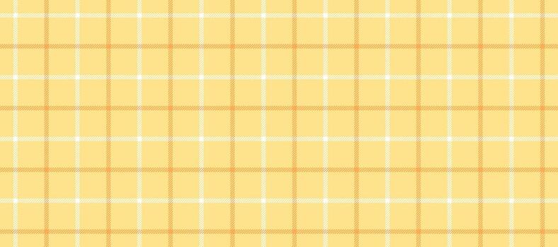 sin costura amarillo cristal de ventana modelo. a cuadros tartán repitiendo antecedentes. tattersall tartán textura impresión para textil, tela. repetido brillante cheque fondo de pantalla. naranja fondo vector