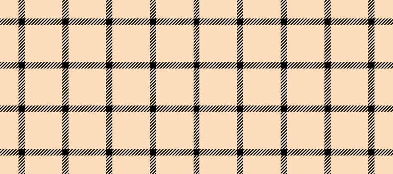 sin costura beige cristal de ventana modelo. a cuadros tartán repitiendo antecedentes. tattersall tartán textura impresión para textil, tela. repetido neutral cheque fondo de pantalla. acogedor cobija fondo vector