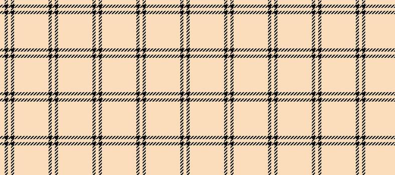 sin costura beige cristal de ventana modelo. a cuadros tartán repitiendo antecedentes. tattersall tartán textura impresión para textil, tela. repetido neutral cheque fondo de pantalla. vector