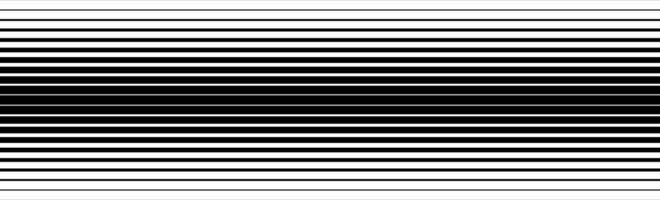 Line halftone gradient texture. Fading horizontal stripe gradation background. Repeating wide pattern backdrop. Black parallel thin line wallpaper for overlay, print, cover, graphic design vector