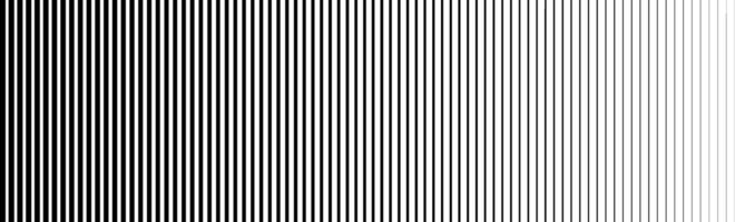 Thin line halftone gradation texture. Faded vertical stripe gradient background. Repeating wide pattern backdrop. Black parallel lines wallpaper for overlay, print, cover, graphic design. vector
