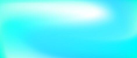 Bright teal gradient background. Vibrant fluid turquoise color wallpaper. Abstract smooth fresh mint backdrop. Blur vivid blue green marine concept texture for banner, poster, presentation. vector