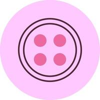 Dots More Line Mix Circle Icon vector