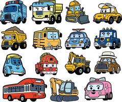 the all concept car clipart vector