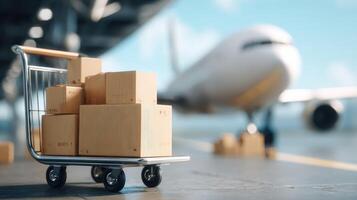 Shipping and logistics services in india photo