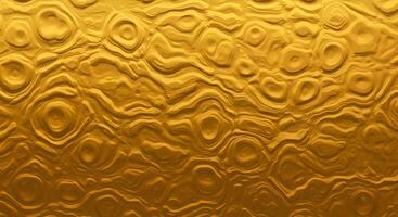 Golden texture background with wavy patterns photo